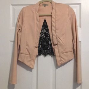 Pink blazer